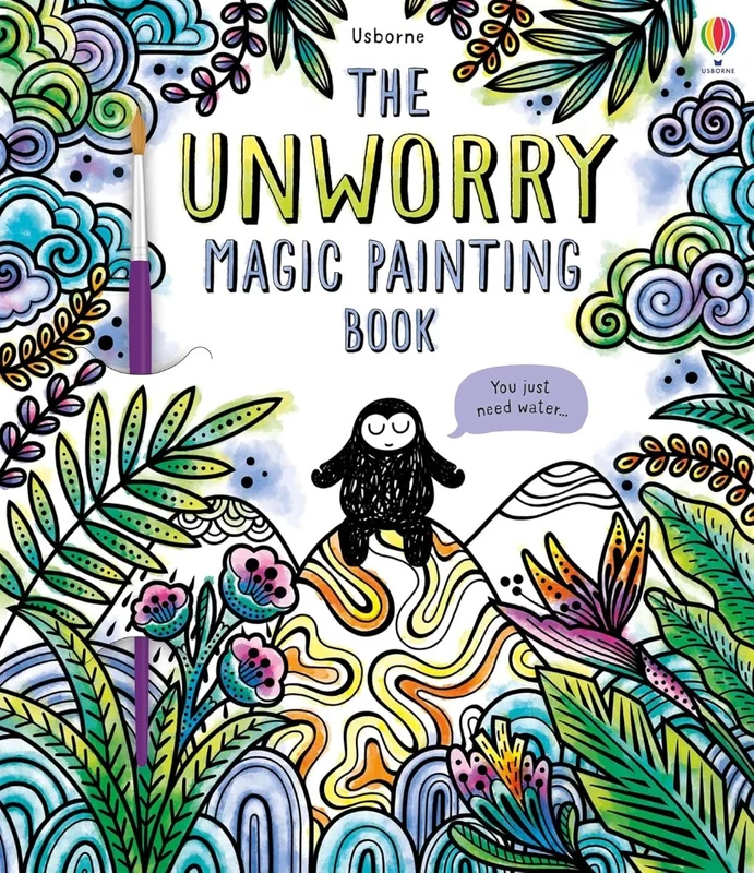 Usborne Unworry Magic Painting Book cover