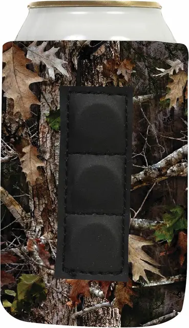 Magnetic can cooler that sticks to the cart frame