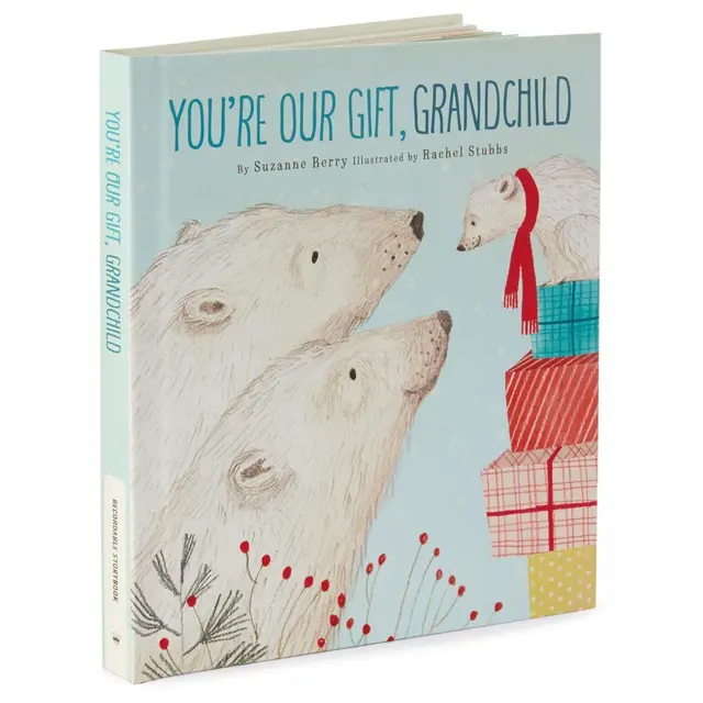 Recordable storybook with grandparent voice slot