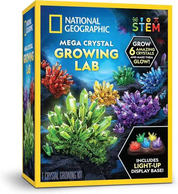 National Geographic Crystal growing lab kit