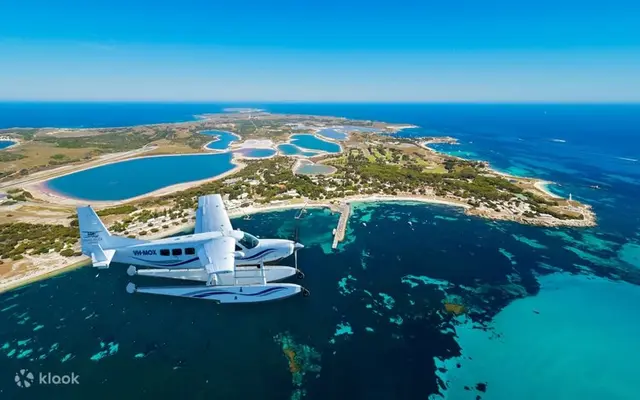 Coastal seaplane and seafood lunch experience