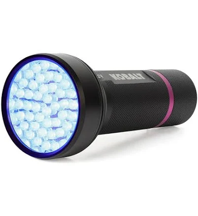 Professional-grade UV flashlight for night exploration
