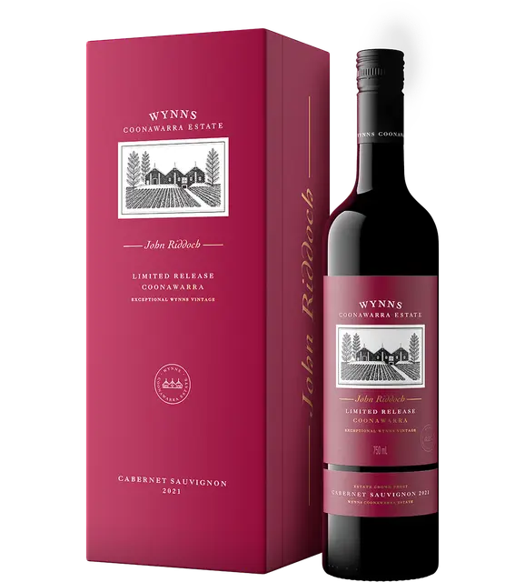 Wynns John Riddoch Cabernet Sauvignon 2021 Gift Box