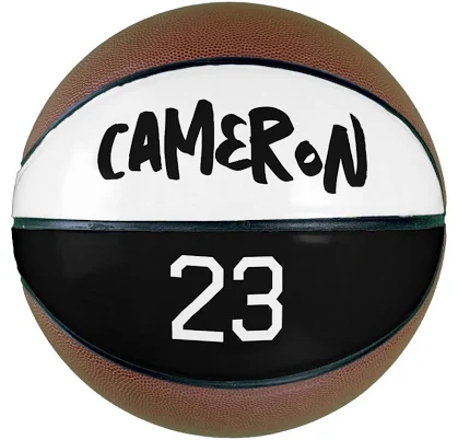 Personalised Embossed Leather Basketball