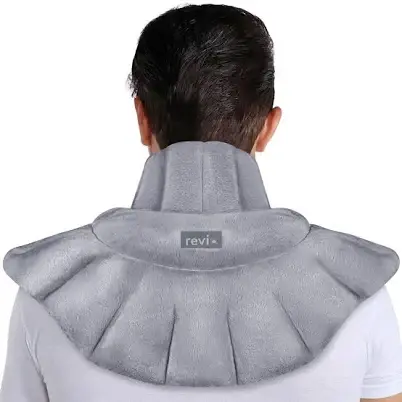 Weighted therapeutic neck wrap