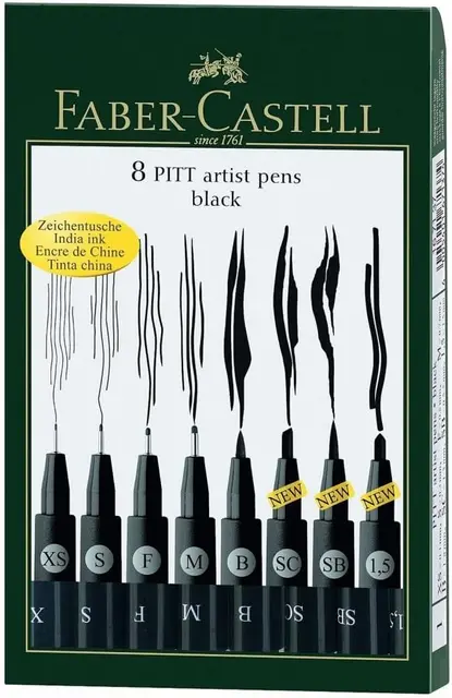 Faber-Castell Pitt Artist Pen Set