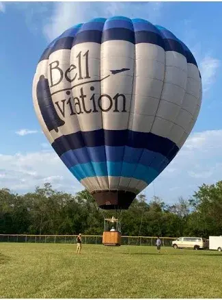 Hot air balloon ride voucher
