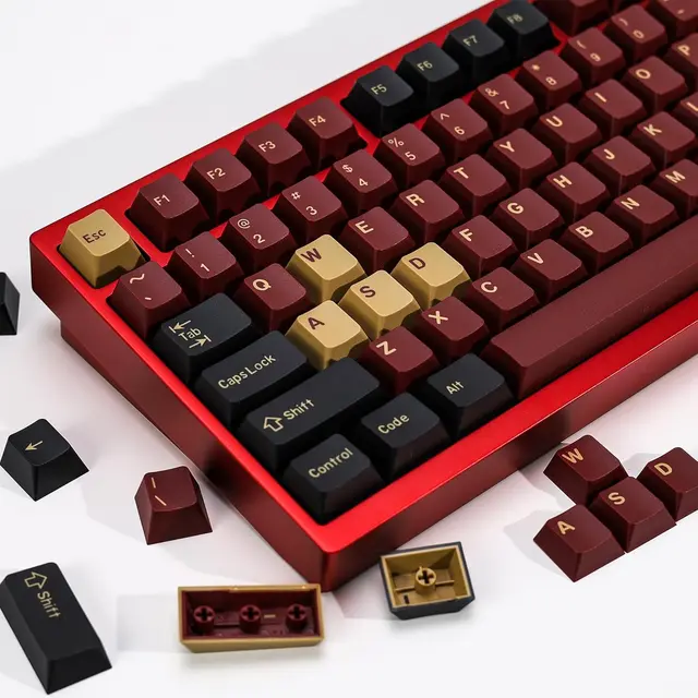 Red Samurai PBT keycaps