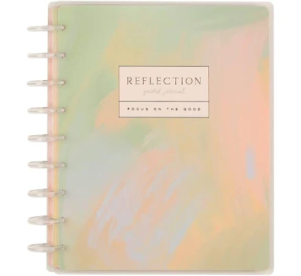 Linen-Bound '21st Year' Guided Reflection Journal