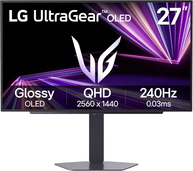 LG UltraGear 27-inch QHD OLED Gaming Monitor