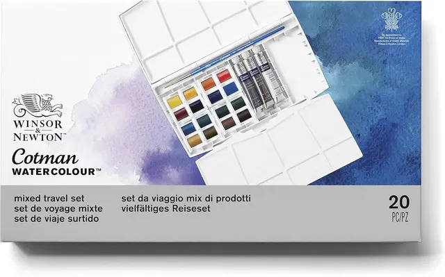 Winsor and Newton Cotman Watercolour Half Pan Set