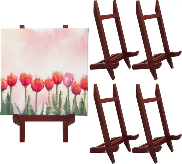 Tabletop Walnut Display Easel