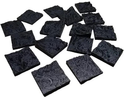 Custom 3D-printed topographical game tiles