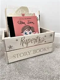 Oak First Library Crate