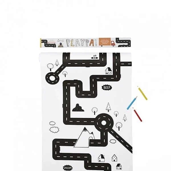 Olli Ella Playpa Road colouring roll