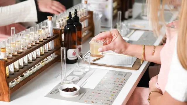 Fragrance blending lab (custom scent creation session)