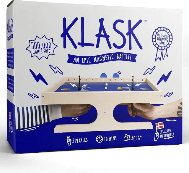 Klask magnetic battle game