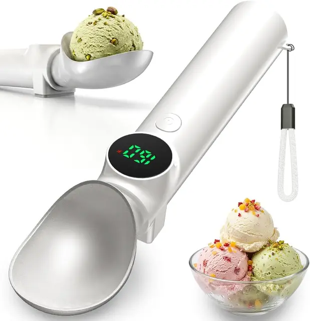 Rechargeable Heated Ice Cream Scoop