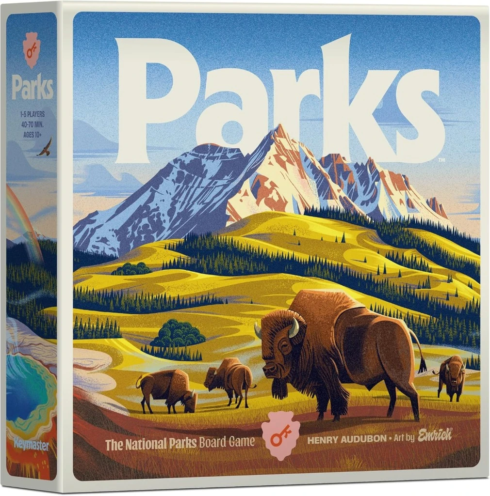 PARKS national parks board game box