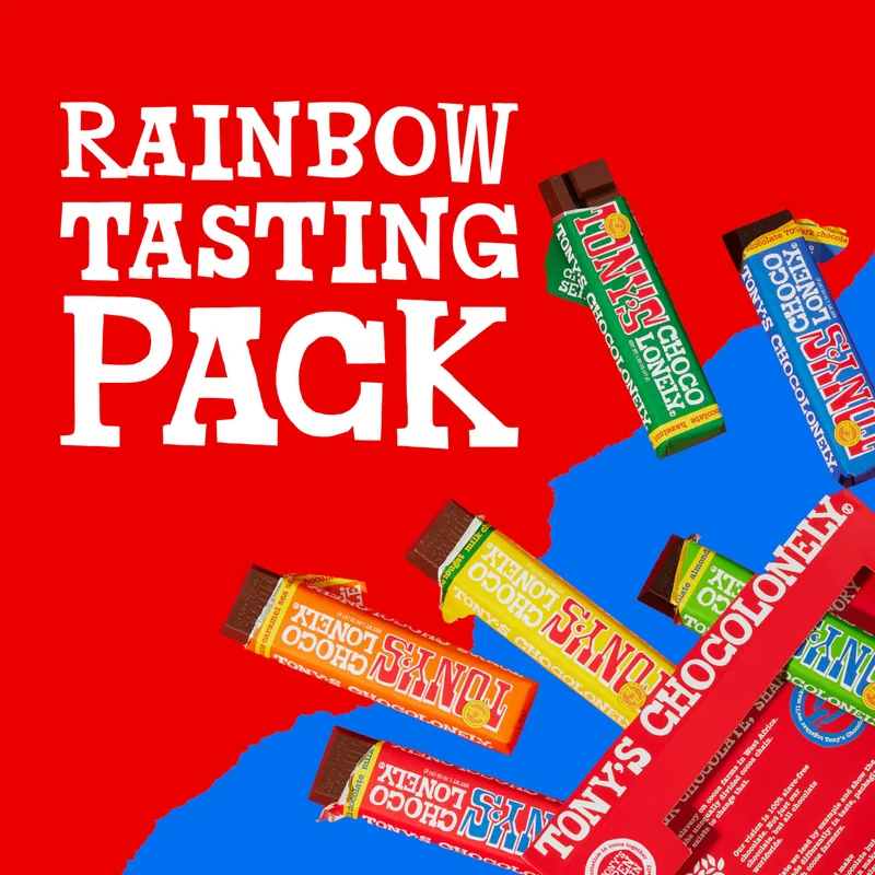 Tony's Chocolonely Rainbow Mix Pack