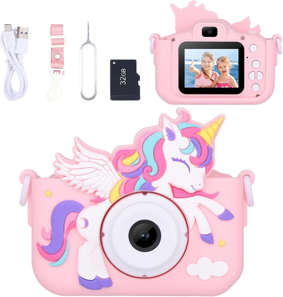 Kid-safe unicorn digital camera
