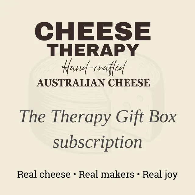 Artisan cheese therapy box of rare AU makers