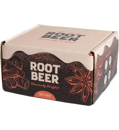 Artisan Root Beer Brewing Kit with Glass Swing-Top Bottles