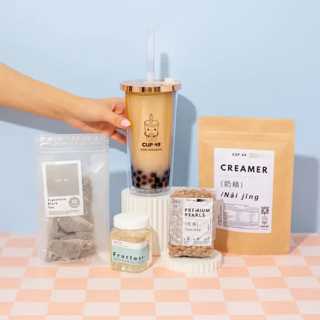 DIY Aesthetic Bubble Tea Kit