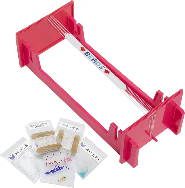 Miyuki Bead Loom Kit with Glass Beads