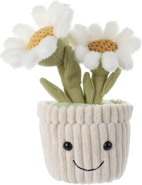 Amuseable potted plant plush