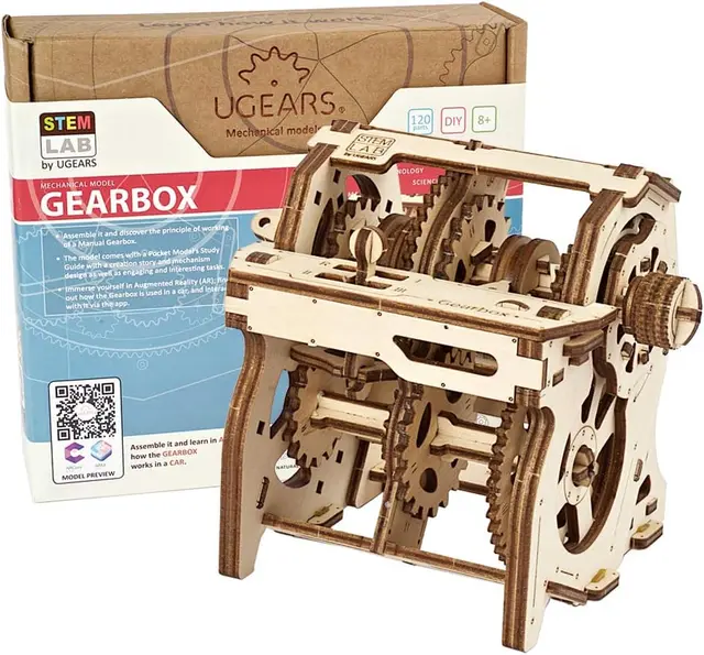 Ugears Mechanical Boxes wooden model