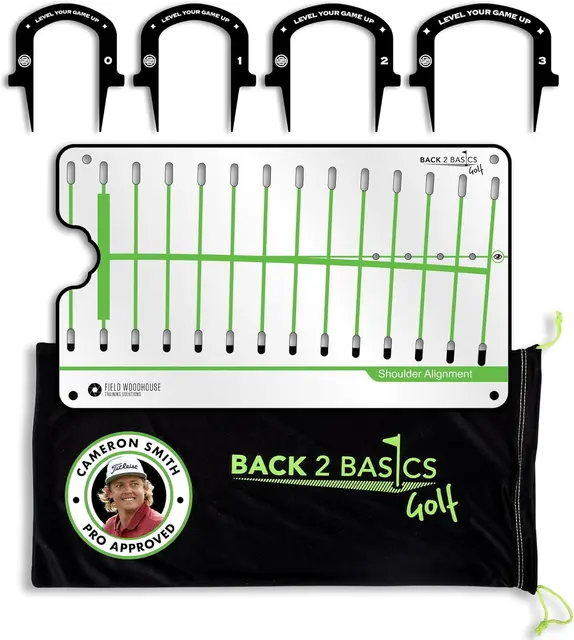 Putting alignment mirror with practice gates