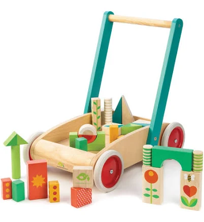 Wooden Garden Push-Walker