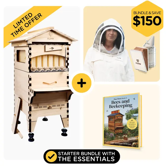 Native flow-hive beekeeping starter kit