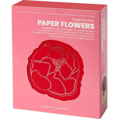 DIY High-End Paper Flower Kit — Mother's Day gift for a grandmother, shoppable idea