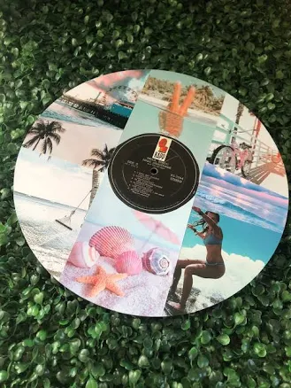 Bespoke Vinyl Record with Resin Jacket
