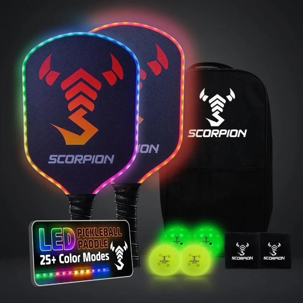 SCORPION LED Pickleball Paddle Set (Genesis)