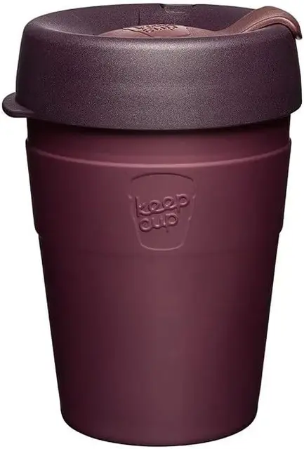 Insulated designer keep-cup for the cafe walk