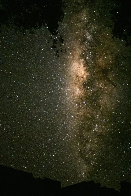 Milky Way night sky for a family stargazing outing