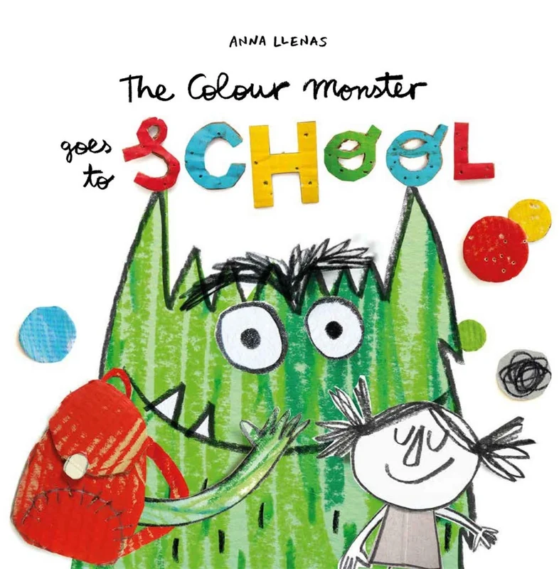 The Colour Monster Goes to School picture book cover