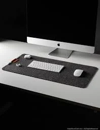 Felt Desk Mat Teal