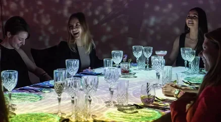 Immersive Vertical Dining Experience