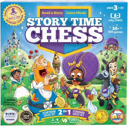 Story Time Chess: The Illustrated Learning Game