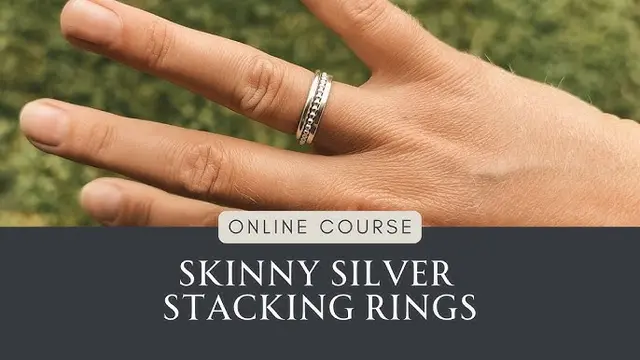 Silversmithing anniversary-band forging class