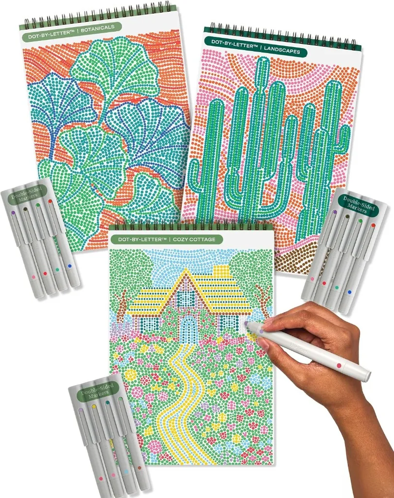 Lifelines FlowArt Dot-by-Letter Activity Pads