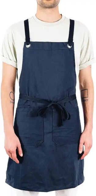 Hedley and Bennett Crossback Apron