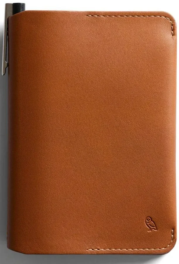 Bellroy leather work folio with pen loop