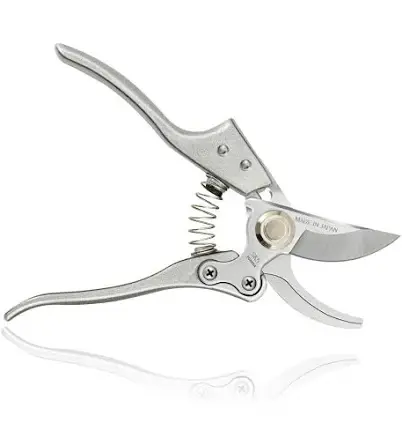 Hand-forged Japanese steel garden secateurs