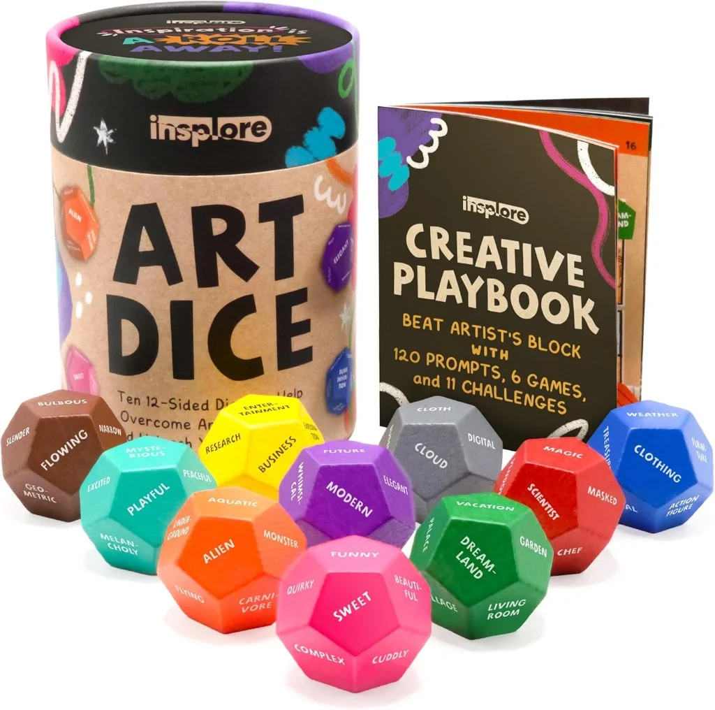 Insplore Art Dice Prompt Set