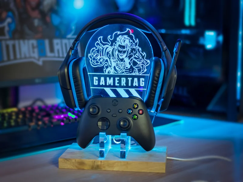 Personalised Gamertag Controller Stand